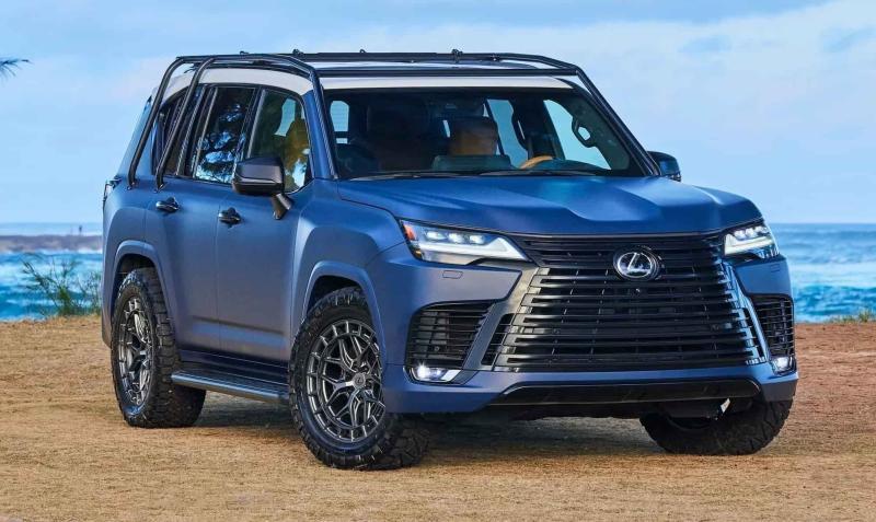 Роскошный внедорожник Lexus LX превратили в…