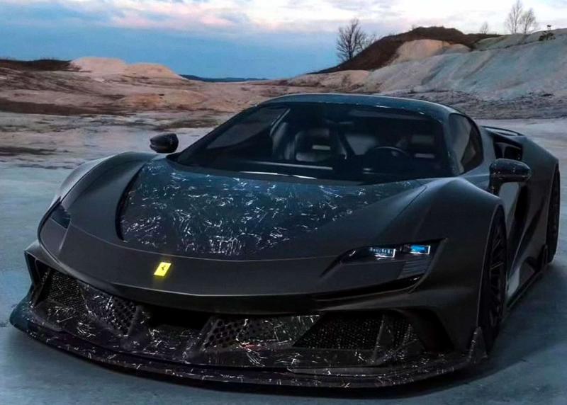 Venuum превратила Ferrari SF90 в суперкар злодея…
