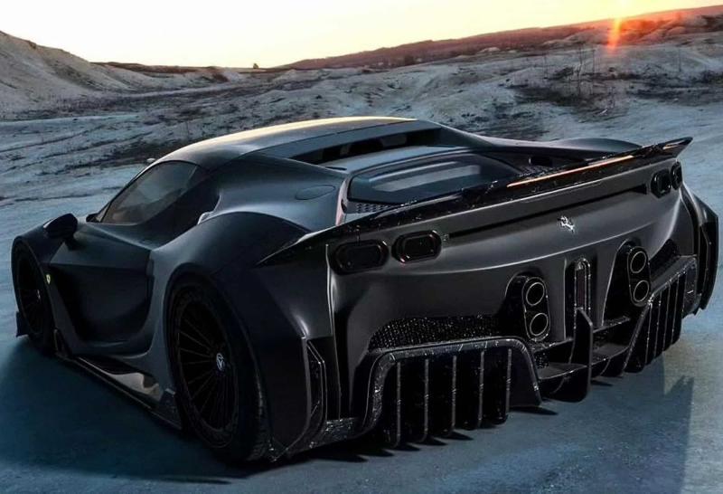 Спецверсия Ferrari SF90 от Venuum Black