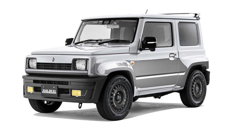 Suzuki Jimny в тюнинге под Lacia Delta Integrale