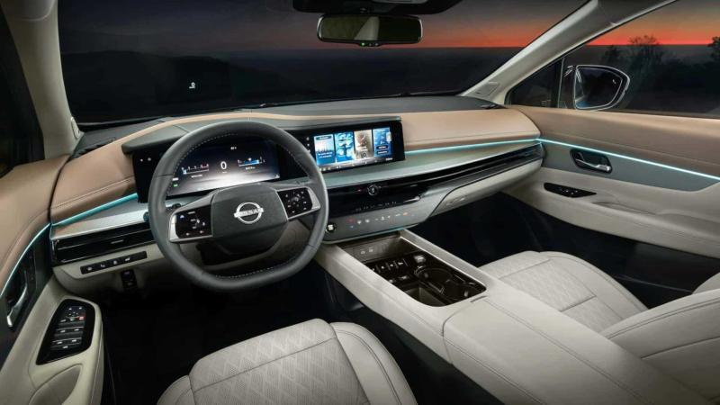 Салон Nissan Murano четвертого поколения