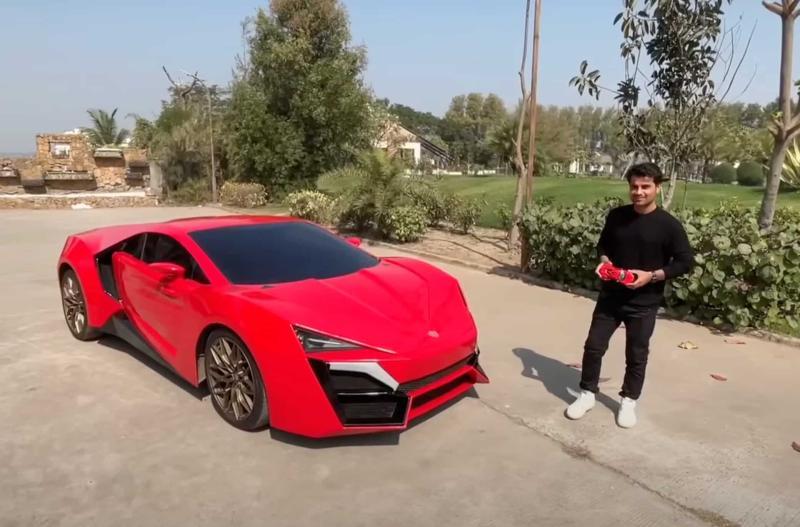 Реплика Lykan Hypersport из Индии