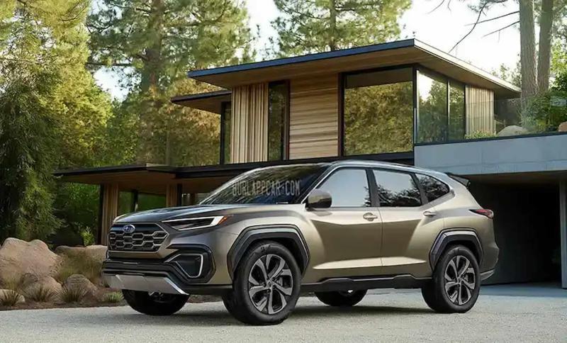Спекулятивный рендер Subaru Ascent нового…