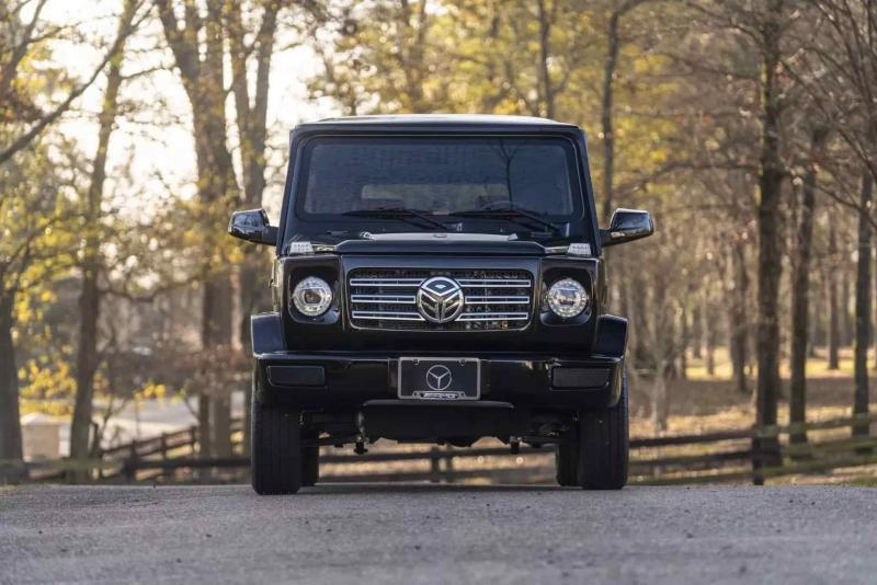 Гольф-кар, переделанный в копию Mercedes-Benz…