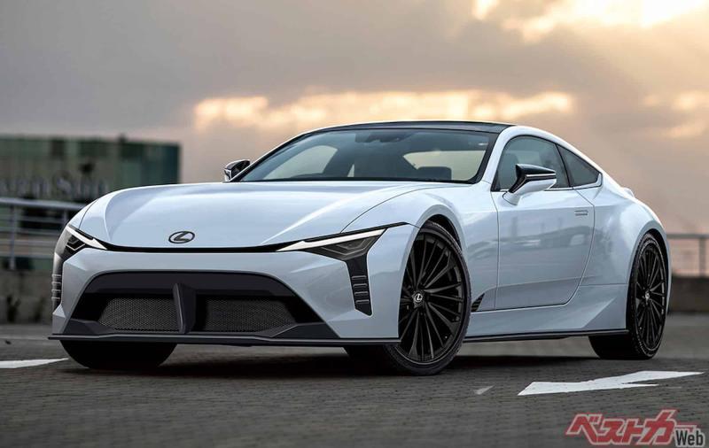 Спекулятивный рендер нового Lexus LC (BestCarWeb)