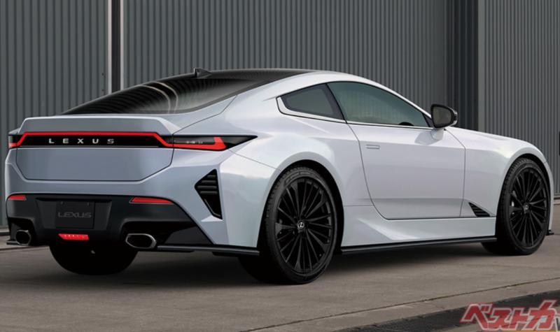 Спекулятивный рендер нового Lexus LC (BestCarWeb)