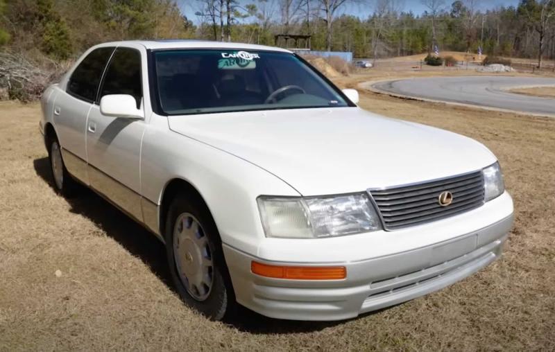 Примерно так обстоят дела с одним Lexus LS400,…