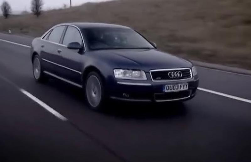 Audi A8 из попытки проехать на одном баке 1280 км…