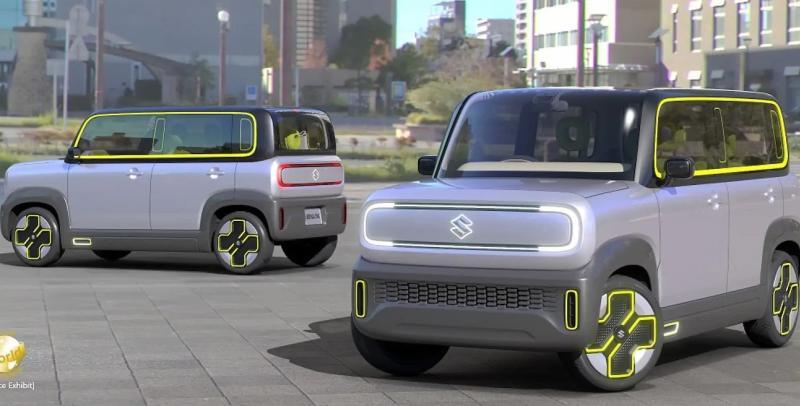 Новый дешевый электромобиль Suzuki Hustler EV…
