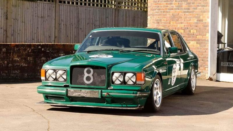 Знаменитый зеленый Bentley Turbo R из Top Gear…