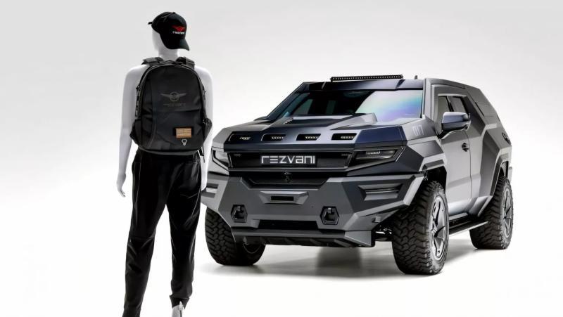 Бронированный рюкзак Rezvani