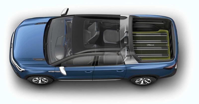 Концептуальный пикап VW Tarok (2018)