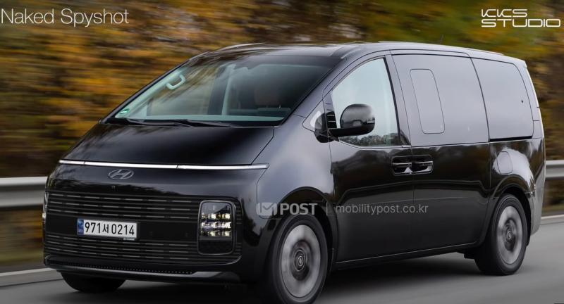 Неофициальный рендер обновленной Hyundai Staria
