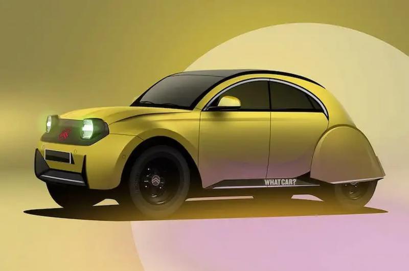 Предположительный вариант дизайна нового Citroen…