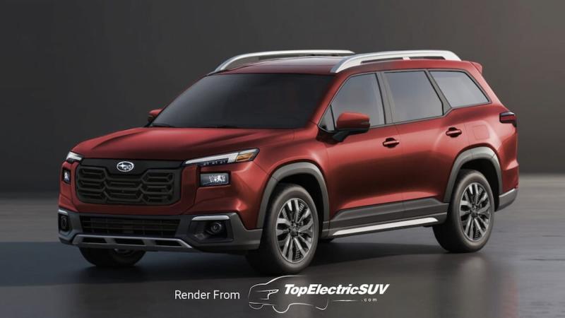 Неофициальный рендер седьмого поколения Subaru…