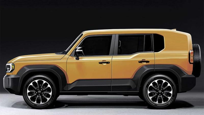 Неофициальный рендер нового внедорожника Toyota…
