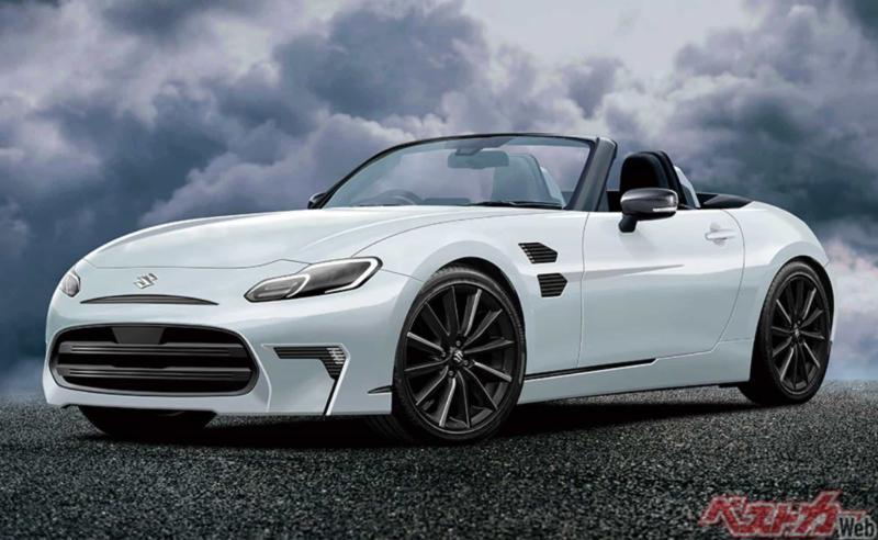 Спекулятивный рендер нового Suzuki Cappuccino