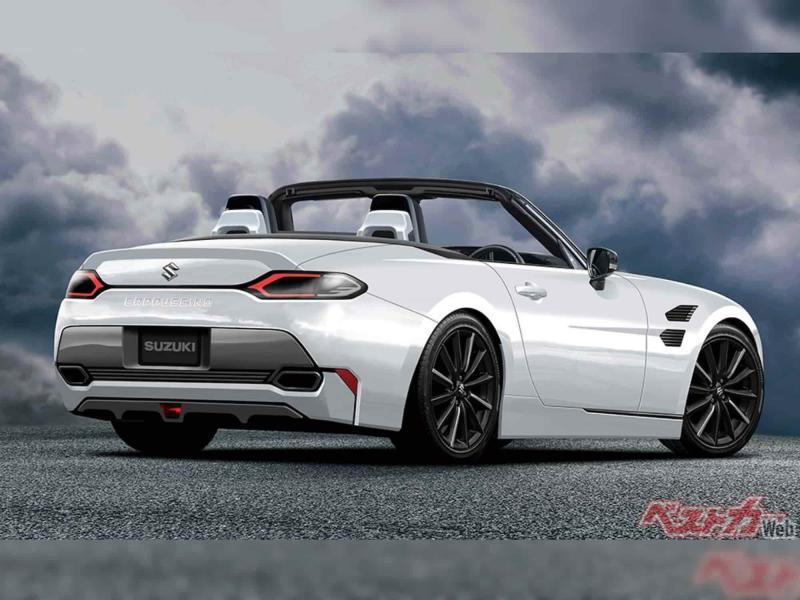 Спекулятивный рендер нового Suzuki Cappuccino