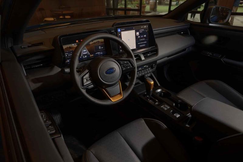 Интерьер Subaru Outback нового поколения