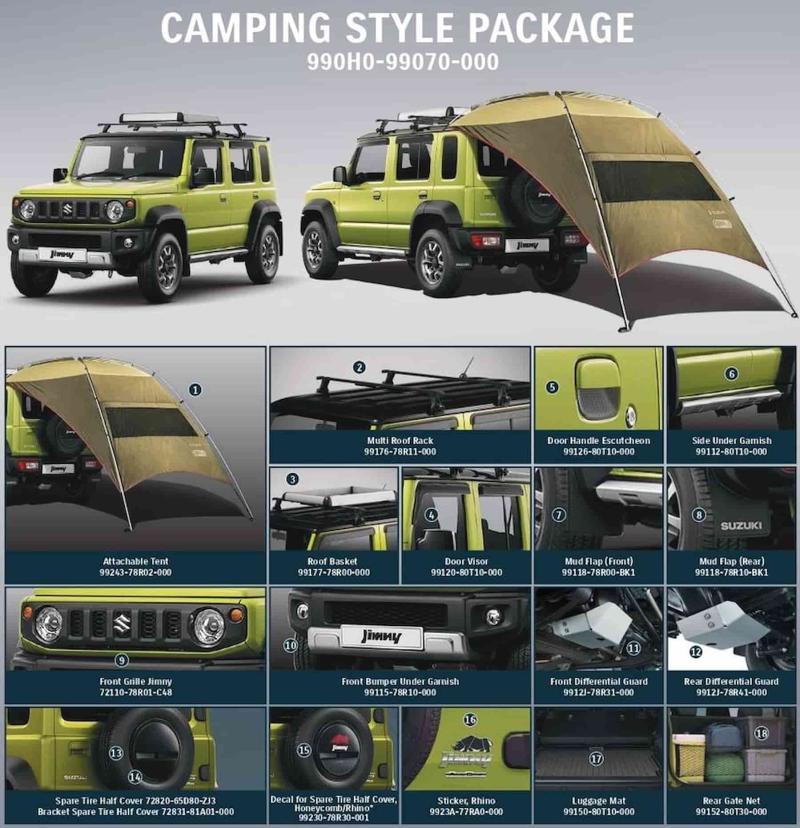Suzuki Jimny в модификации Camping Style