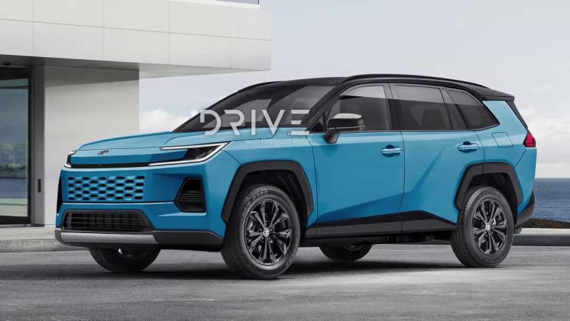 Неофициальный рендер шестого поколения Toyota RAV4