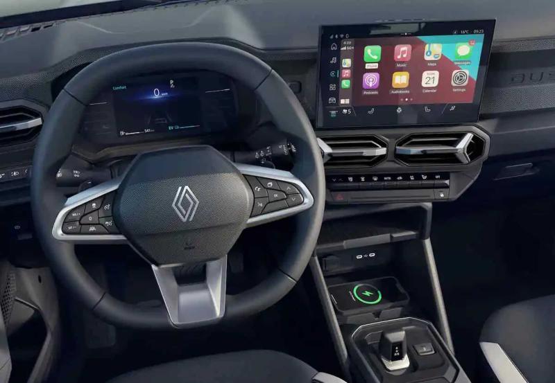 Интерьер Renault Duster 3 поколения