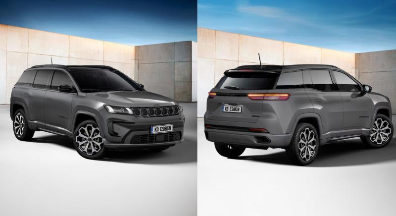 Новый Jeep Compass показан на первых…
