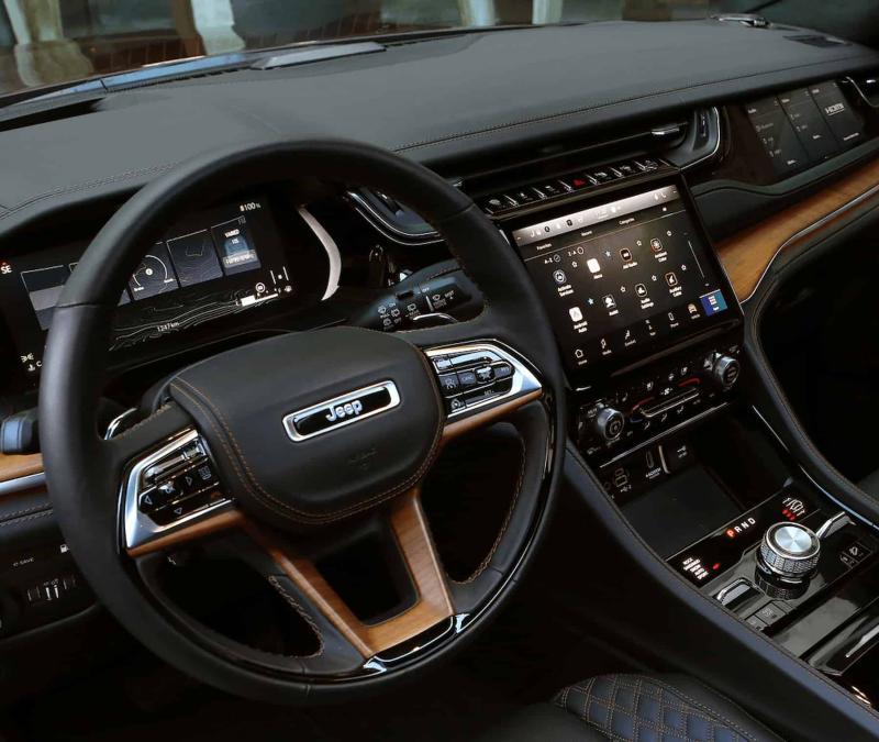 Неофициальный рендер интерьера 3 поколения Jeep…
