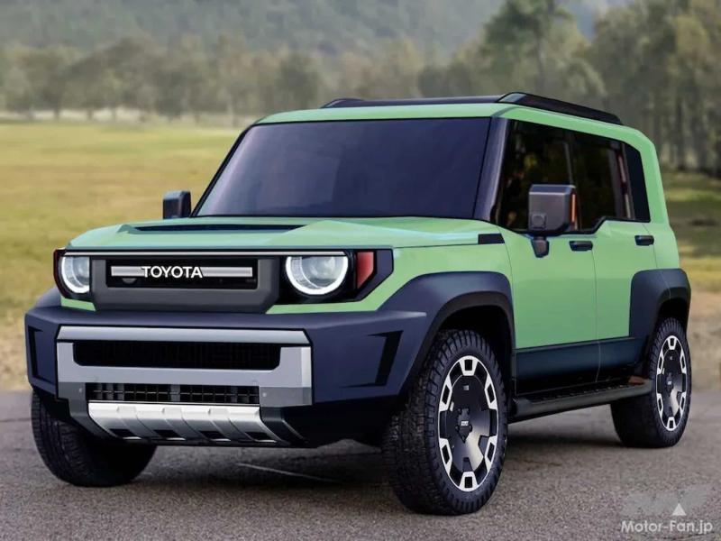 Неофициальный рендер нового Toyota Land Cruiser FJ