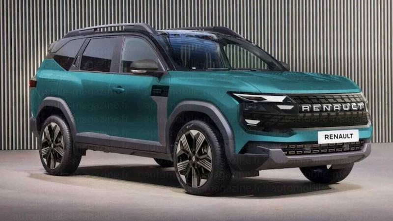 Неофициальный рендер нового кроссовера Renault…