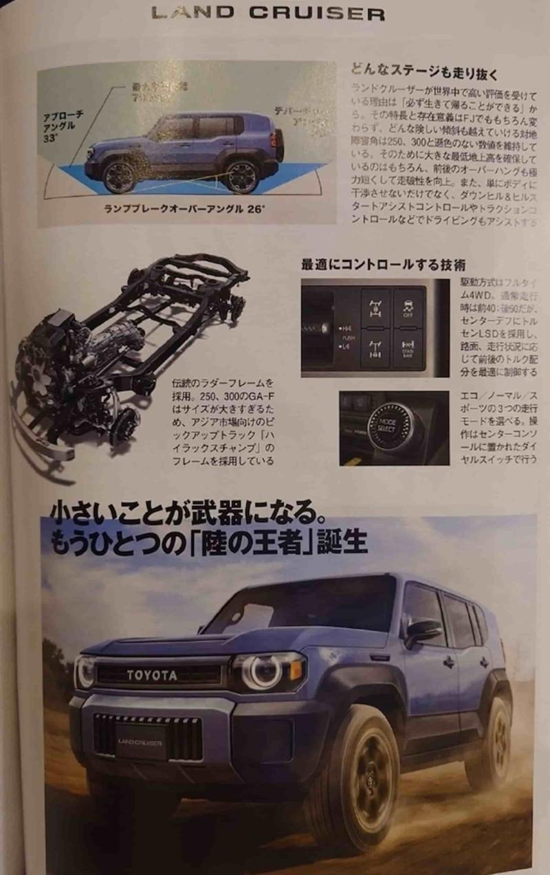 Одной из отличительных черт нового Land Cruiser…