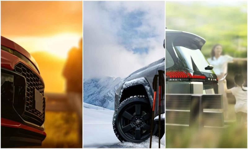 Тизерные изображения нового поколения Toyota RAV4