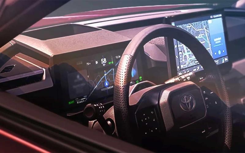 Тизер салона нового Toyota RAV4