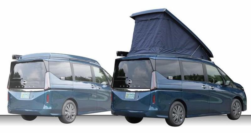 Минивэн получил название Serena P-SV (Pop-Roof…