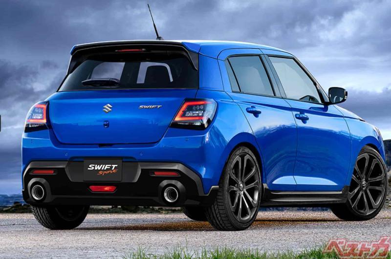Неофициальный рендер нового Suzuki Swift Sport