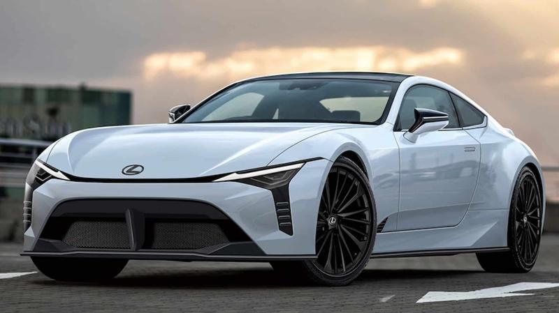 Неофициальный рендер нового спорткупе Lexus…