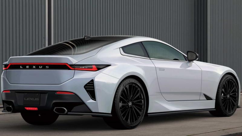 Неофициальный рендер нового спорткупе Lexus…