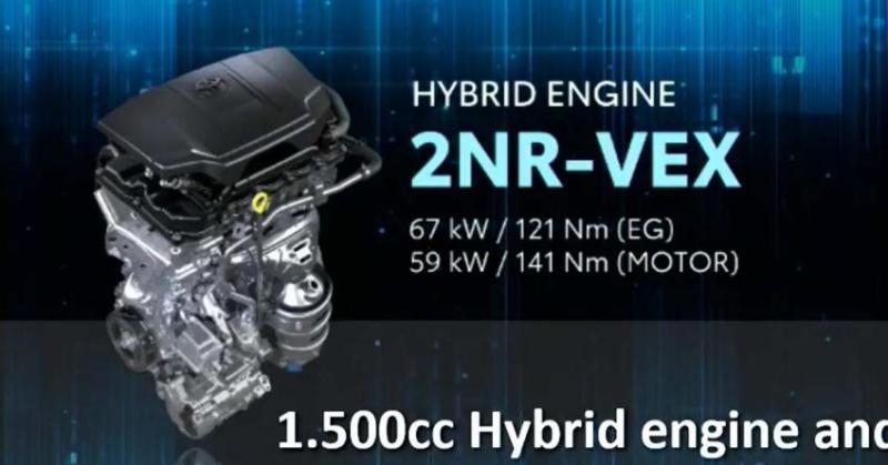 Новый гибридный двигатель Toyota 2NR-VEX