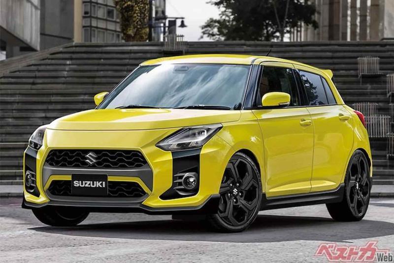 Спекулятивный рендер нового Suzuki Swift Sport