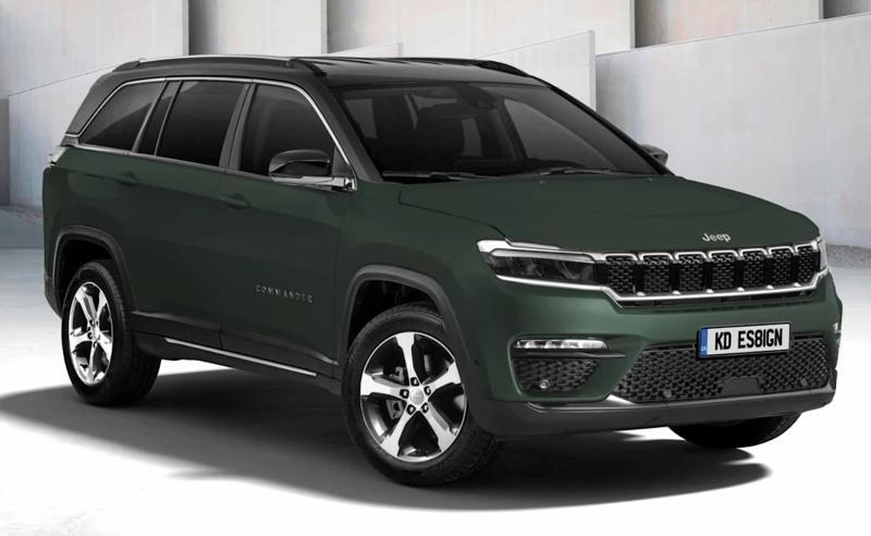 Новый Jeep Commander поменяет дизайн и разживется…