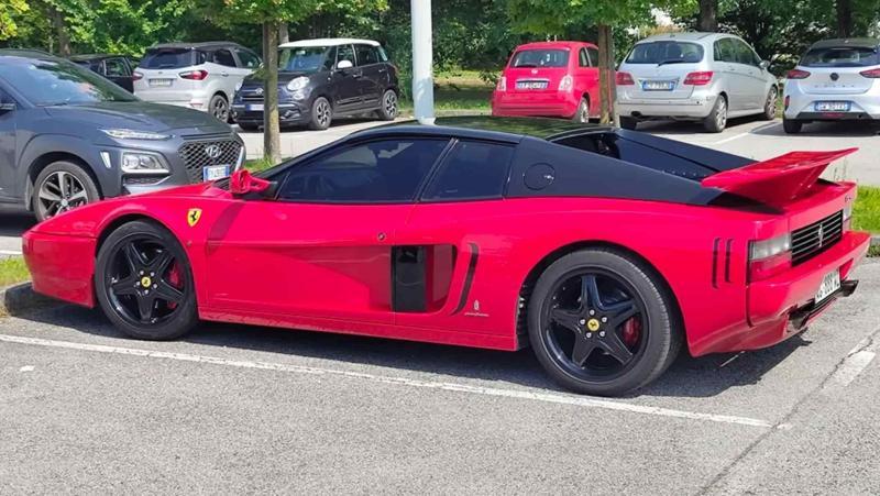 Ferrari 512 TR в неудачном тюнинге