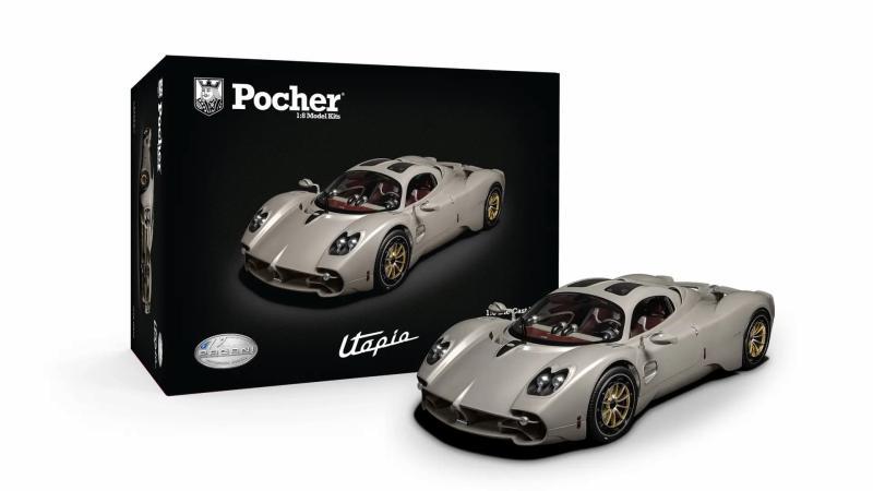 Комплект сборки модели Pagani Utopia от Pocher