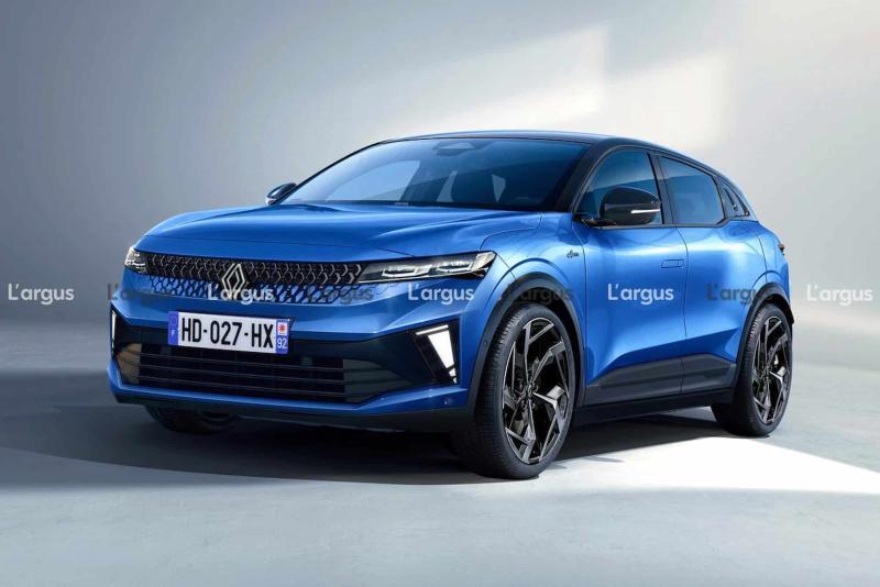 Рендер обновленной версии кроссовера Renault…