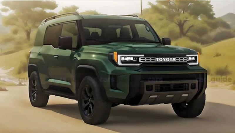 Спекулятивный рендер нового Toyota Land Cruiser FJ