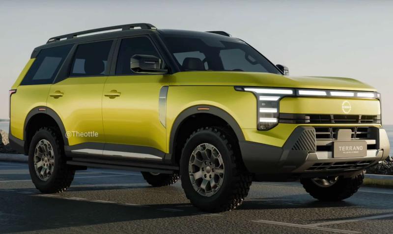 Новый Nissan Terrano (неофициальный рендер)