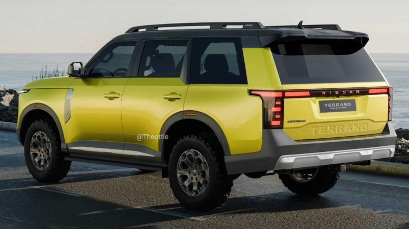 Новый Nissan Terrano (неофициальный рендер)