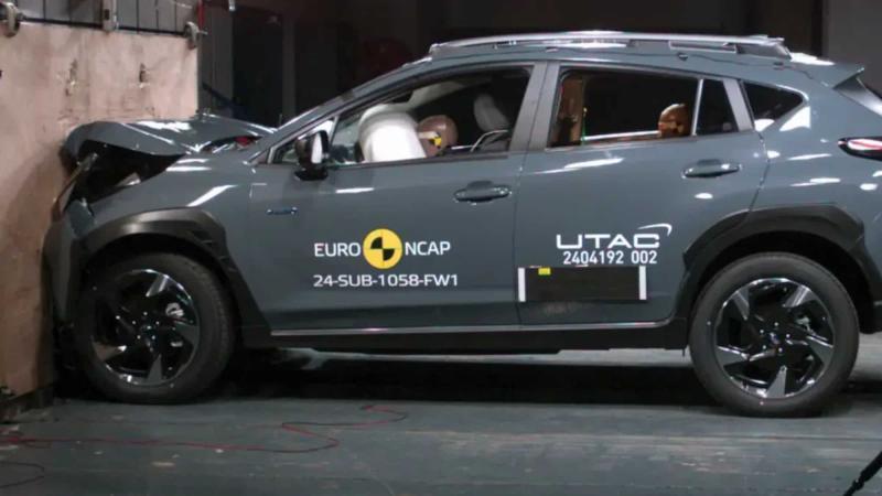 Краш-тест Subaru Crosstrek 2025