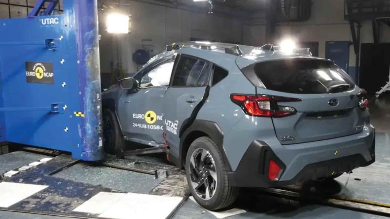 По результатам краш-тестов Subaru Crosstrek…