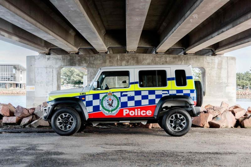 Suzuki Jimny XL в австралийской полицейской ливрее