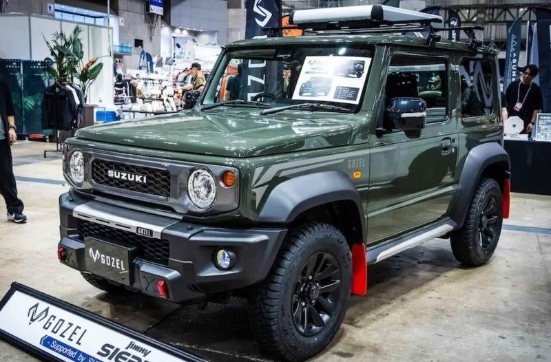 В его основу лег 3-дверный внедорожник Suzuki…